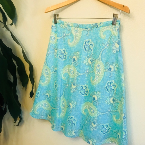 Tommy Hilfiger Paisley Pattern Skirt - Picture 2 of 5